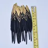 50pcs/lot Gold Duck Feather Goose Feathers for Craft