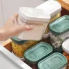 Opslagflessen keukenpotten kleine pantry containers graan doos bloem organizer stapelbare verzegelde voedselhouder huishoudelijke accessoires