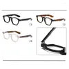 Sunglasses Frames Top Quality Acetate Vintage Square Men's Eyeglasses Optical Myopia Prescription Glasses Frame Women Thick Full Rim Eyewear