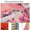 Foto fai -da -te Diamond Mosaico personalizzato Abstract Art Diamond Rhinestone Ramoidery Dipinto di trapano a quadrato pieno di pietre rotonde decorazioni