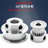 2pcs Timing Pulley GT2 Aluminum Bore 5/6/8/10mm 2GT Synchronous Wheel 16T 20T 30T 32T 36T 40T 48T Toothed Pulley Belt Width 6mm