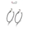 Earring Dy ed Thread Earrings Women Fashion Versatile White Gold and Silver Plated Needle Popular Accessories Selli289q