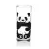 Niedliche China Panda Glass Kreative Teeflasche einzeln transparent Kaffee Tasse Saft Panda Frühstück Milk Tasse Glaswaren zum Trinken