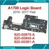 Motherboard Tested Laptop A1708 Motherboard For MacBook Pro Retina 13" A1708 Logic Board 2016 2017 Year 82000875A 82000840A 82000361A