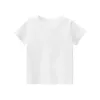 T-shirts 2022 Été Baby Boys T-shirts Vêtements 100% coton Solide à manches courtes 9 couleurs Kids Under-Dirt Bottomment Vêtements 240410