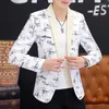 Męskie garnitury płaszcz Spring 2024 Cienki swobodny garnitur Męski Koreańska wersja trendu Slim Handsome Mała Kurtka