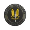 UK Special Air Service - SAS Who Dares Wins Military Patches Tactical Army Hook Pack Badges for Hat Clothes