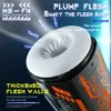 Automatic Thrust Sucking Male Masturbator Vaginal Suction Telescopic Vibrator Sex Toy for Men Masturbation Cup Blowjob Machine 240402