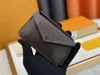 2024 New Designer High Quality Men's and Women's Wallet Briefcase Fashion Genuine Leather Book Briefcase Office Travel Diary Business Card Holder Women's Wallet AAAAA