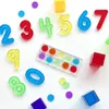 Montessori Light Table Sensory Toys Scrittura Abilità Numero Apprendimento giocattoli di matematica giocattoli educativi per bambini 3 anni D1464H