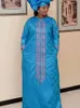 Dimensioni gratuite Turchia Bazin Riche Abiti per African Ankara Wedding Daily Daily Party Abbigliamento Dashiki Oversize 240319