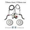 Zoom HB-875 Bike Brake Mtb Mountain Bicycle Hydraulic Disc Set Clamp متوافق مع MT200 MT315 MT615 M365 M395