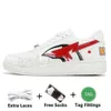 Sk8 Sta Designer Chaussures Femmes Mens Casual Shark Low Patent Cuir Sstas Brazil Combo Top rose Lows Panda Italie