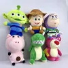 Factory Groothandelsprijs 6 Stijlen 20 cm Woody pluche speelgoed Buzz Lightyear Animatie rond poppen voor kindergeschenken