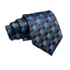 Coules de cou Mentes Tie Géométrique Design pour hommes Plaid Tie Elegant Jacquard Accessoires adaptés à des parties maritimes240410