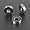 10st 608 RS BALL LAWERING ABEC-9 ABEC-7 8x22x7 mm Djup Groove Steel Sealed Ball Bearings 608RS 608-RS 608RS Lager Hot New