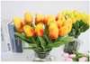 100 pezzi TULIPS lattice TULIPS ARTICIFICIAL PU BOUQUET REAL TOUCT Flowers per decorazione per la casa DECORATIVI DECORATIVI 8 colori Opzione2465804
