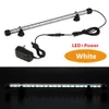 RGB LED Aquarium Light Waterproof Fish Tank Light Bar White Submersible Underwater Lamp 18/28/38/48CM