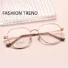 Sunglasses Frames FIRADA Fashion Comfortable Glasses Women Vintage Round Ultra Light Eyewear Large Size Prescription Eyeglasses Frame Men