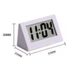 Mini LCD Digital Table Dashboard Desk Electronic Clock For Desktop Home Office School Silent Desk Time Display Clock