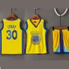 Maglie da calcio Yong S squadra n. 30 Basketball Suit per bambini Concorso per le prestazioni 3xs-2xl