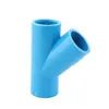 1pc 20 25 32mm Blue PVC Rohranschluss Gerade Elbogen -Tee -Querverbindungen Wasserrohradapter 3 4 5 6 Wege Gelenke