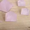 1pc 20-40mm Natural Rose Quartz Pyramid Stone Crystal Feng Shui Cura amostras