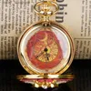 Pocket Watches Personalisierte Modequarz -Tasche für Frauen Cartoon Anime Themen Halskette Anhänger mit Kettengeschenken Y240410