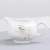 Accessoire de thé chinois, tasse de foire chahai, dévioir de thé, petit pichet en céramique, tasse de thé Eagle en bouche, cruche à lait de café Matte blanc