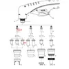 FIT FUBAG P40 P60 PT60 IPT-60 PT-60 PTM-60 PT-40 IPT-40 PT40 PT 40 60 52582 Électrode TIP PLASMA CUTTER TORCH Consommation