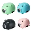 Lampe à vélo avec corne pour enfants mignon feu de cochon USB charge 280lm 850mAma étanche à l'épreuve étanche à vélo pour vélo de route pour VTT