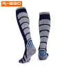 Sweatshirts 3 paires chaussettes de compression longue chaude hivern