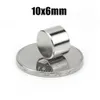 DIA 10 mm super sterke magneten ndfeb neodymium dunne kleine schijf magneet permanent n35