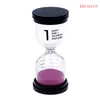 Mini Sand Clock Timers 7 Färger 1/3/5/10/15/20/30 minuter Hourglass Timer For Children Borla Teeth Home Ornament Desktop 1PC