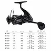 Fishdrops Fishing Bolething girating Reel 12BB água salgada Pesca tamanho 10007000 Bobina de roda 240408