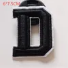 Großgröße English Alphabet Letter Stickpatches Kleber Kleber nähen Sie Marken -Stoffzubehör Aufkleber Applique Name Patch Patch Patch Patch Patch Patch Patch Patch Patch Patch Patches