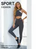 Female Fitness Tracksuits 2 Pieces Sets Shockproof Bras Push Up Leggings Gym Clothing Workout Suits Women Tights Sportswear SXL 240410