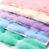 5/40 stcs nertsen bont pompom bowknot 2-3*6-7 cm natuurlijke pom pom diy zachte pompones diy handgemaakte vlinderdas naaimachines haaraccessoires naa