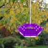 Plastics Bird Water Feeder Bottle Hanging Hummingbird Feeder Garden Outdoor Plastic Wild Window Bird Feeder With Hook