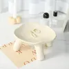 Storage Boxes Jewelry Holder Tray Engagement Ring Make Up Display Stand For Home Decoration Stool Shaped Design Room