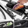Wild Man cykelpåse Front Tube Frame Hard Shell Rainproof Bike Bag Double Zipper Triangle Tools Pouch Cycling Accessories
