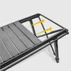 Camp Furniture Outdoor Camping IGT Table Free Combination Portable Picnic Height Adjustable Aluminum Alloy Three Unit