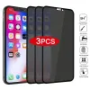 Heder X8 Privacy Glass för Huawei P40 Lite P30 P20 Pro Screen Protector Honor 50 10i Mate 20 8x 9x 8s Y9 2019 P Smart Z Anti-Spy