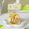 LBSISI VIDA 50pcs Made Made Candy Bookie Wedding Wedding Stand Stand Biscuit Chocolate Diy Baking Custom Baking com bandeja