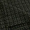 Tweed Tabil Plaid Paski Tkane wełniane odzież ręcznie robiona torba DIY Tkanina na pół metra