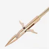 Schiet vispijl metallic Broadheads Arrowhead voor Slingshot Catapult Compound Bow Shooting Fishing Hunting Dart Archery Tool