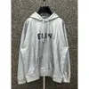 c Designer Cel Women Home and Men Hooded Hoodie Chaopai Front English Alphabet Printed Custom Weave and Custom Dye Os Loose True Printed Terry Hoodie Cel Jfe0 GR3D