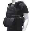 Airsoft Military Tactical Vest molle Combat Assault Plate Plate Breger Tactical Gile avec 3 pochettes Gire de chasse Airsoft Combat Gear