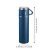 Water Bottles Portable Bottle 500ml Insulated Stainless Steel Drinking Leak Proof For Students Simple