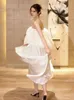 Party Dresses ofallsis Chinese Morning Morning Broden Praphy Dress 2024 White Engagement High End Atmosphere Light Wedding